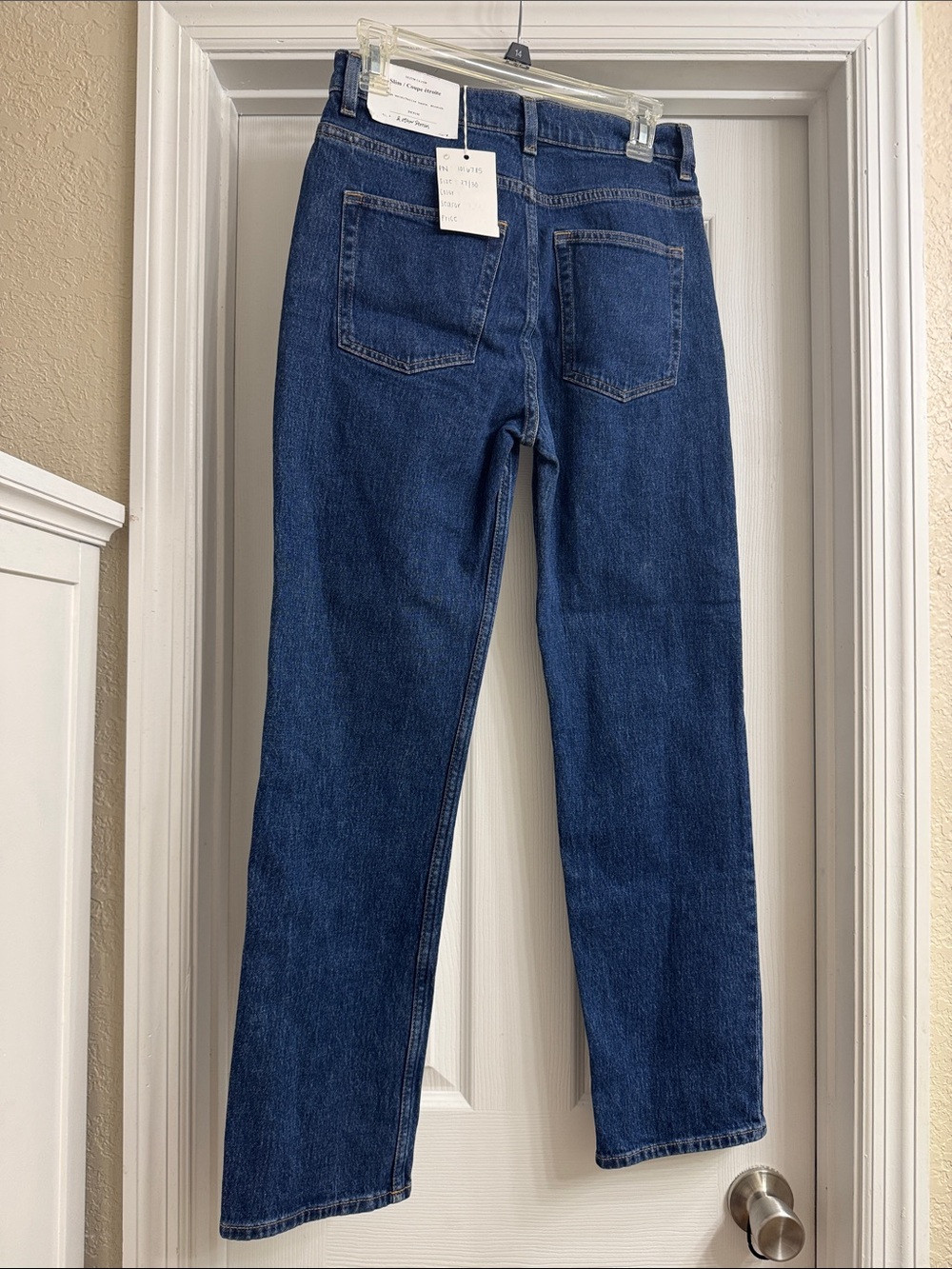 & Other Stories Women's Straight Jeans - Deep Blue - Picture 2 of 3